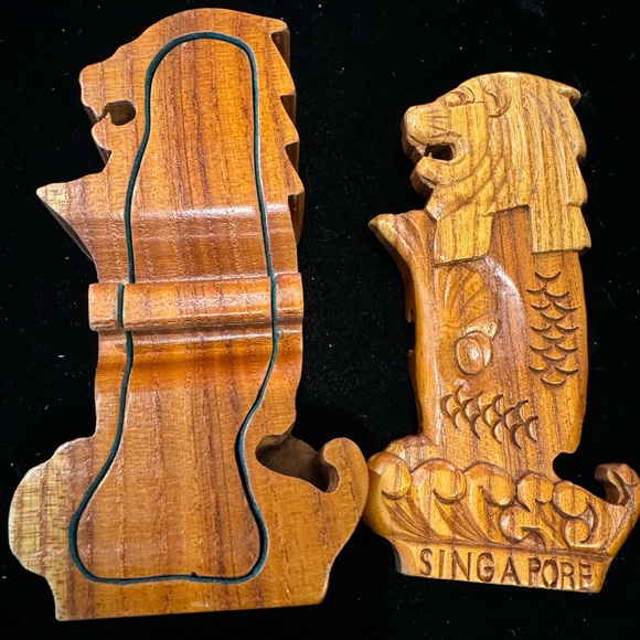 Wooden Chinese Dragon Puzzle Box - Picture 3 of 13